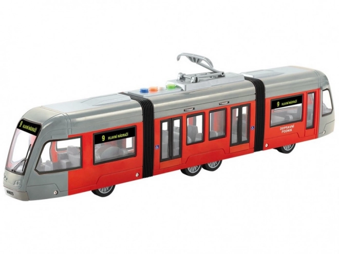 Tramway avec annonces réelles