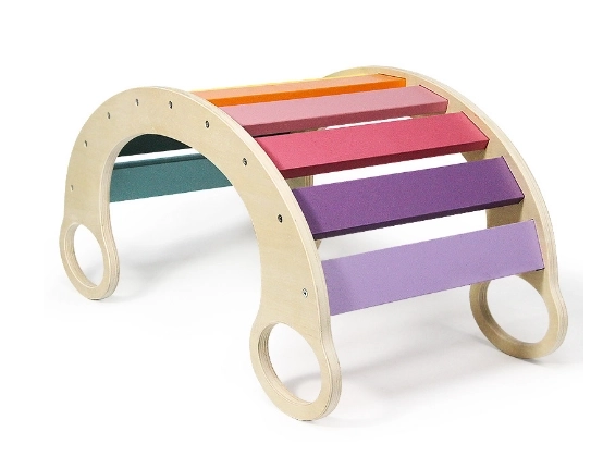 Balancoire Arc-en-ciel Montessori Dvůvěti