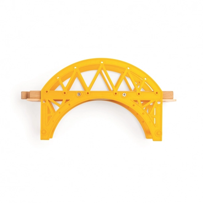 Bigjigs Rail Circuit en bois avec route de campagne 80 pièces