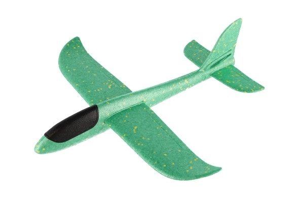 Avion planeur modèle en mousse 47cm 3 couleurs sur carte