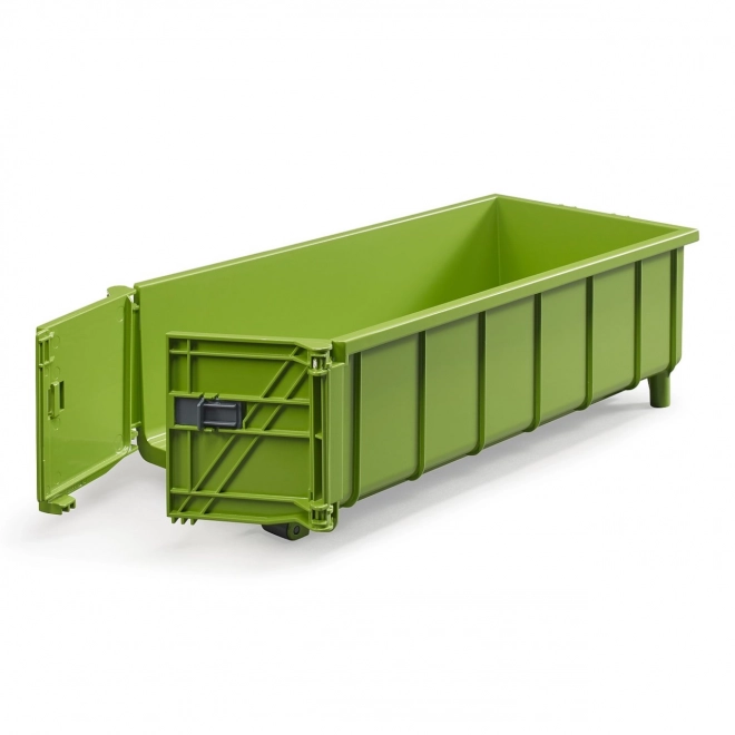 Bruder Voiture verte avec conteneur basculant échelle : 1:16