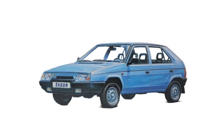 Modèle de voiture Kliklak Škoda Favorit