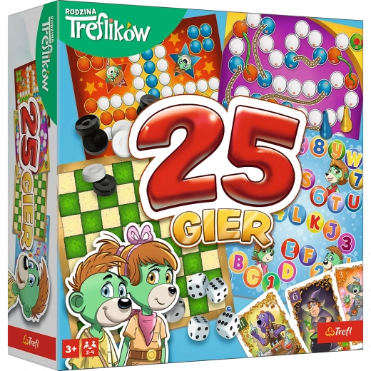 Kaléidoscope – 25 jeux pour enfants La famille Treflik Trefl