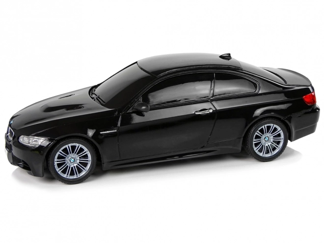 BMW M3 voiture télécommandée noire 2.4G télécommande volant 1:18 lumières sonores
