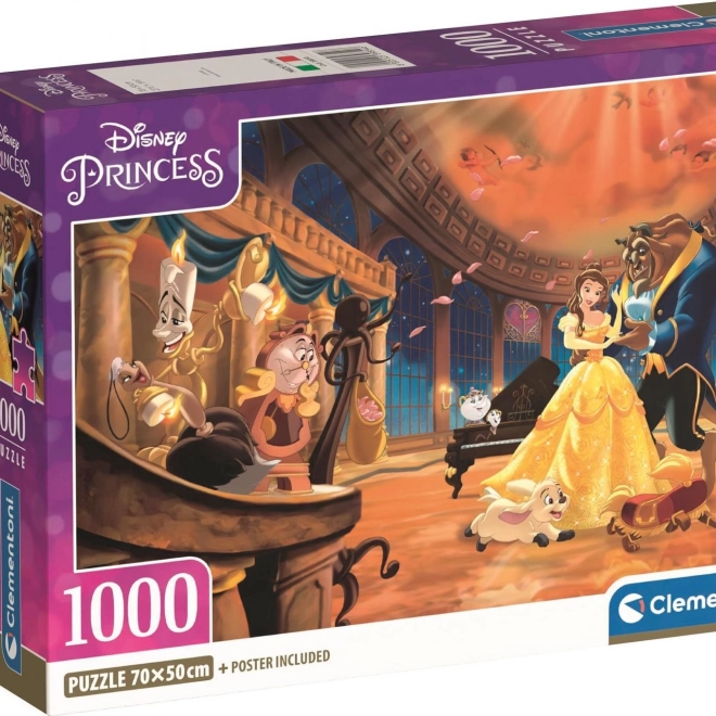 Visuel sous licence DISNEY : La Belle et la Bête