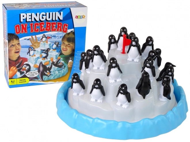 Jeu de société familiale Grimpe des pingouins sur la glace