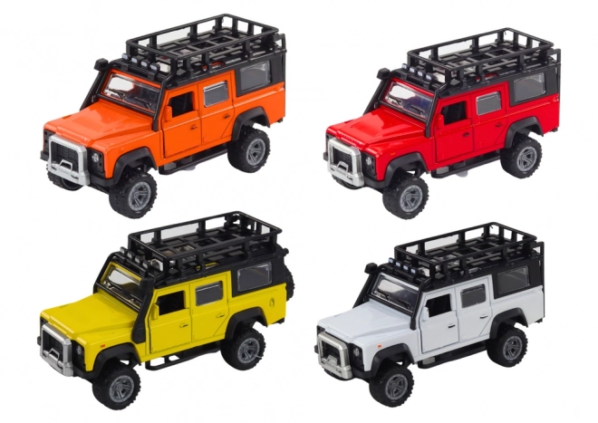 Voiture tout terrain avec portes ouvrantes et effets lumineux