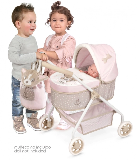 DeCuevas 86043 Mon premier landau pour poupées avec sac à dos DIDI 2021 - 56 cm