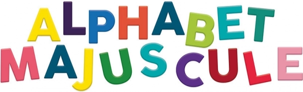 Vilac Alphabet magnétique en bois - Lettres majuscules