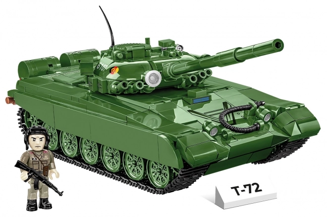 COBI 2625 Forces Armées T-72 (RDA/SOVIÉTIQUE), 1:35, 680 pcs, 1 figurine