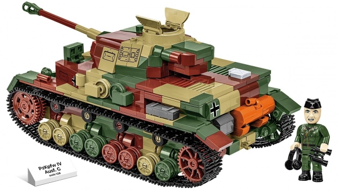 Kit WWII Panzerkampfwagen IV Ausf. G de 1107 pièces