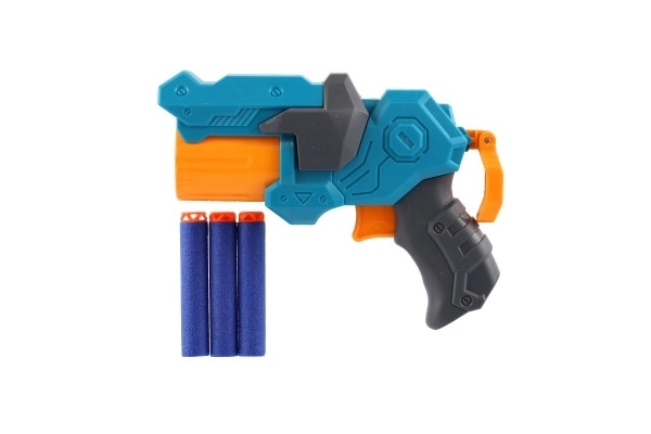 Pistolet en plastique avec munitions en mousse + 3 munitions