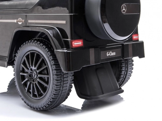 Trotteur Mercedes G-Class noir avec klaxon et son de moteur