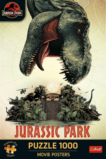 TREFL Puzzle Premium Plus Jurassic Park : Affiche de film 1000 pièces