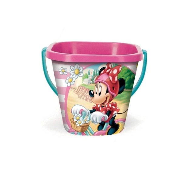 Seau Carré Disney 2L plastique mélange de types 19x17cm Wader