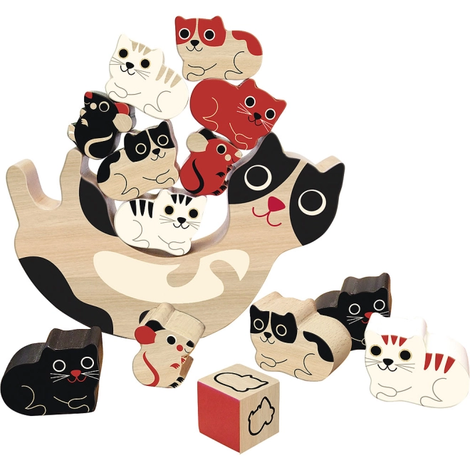 Amusement avec des chats