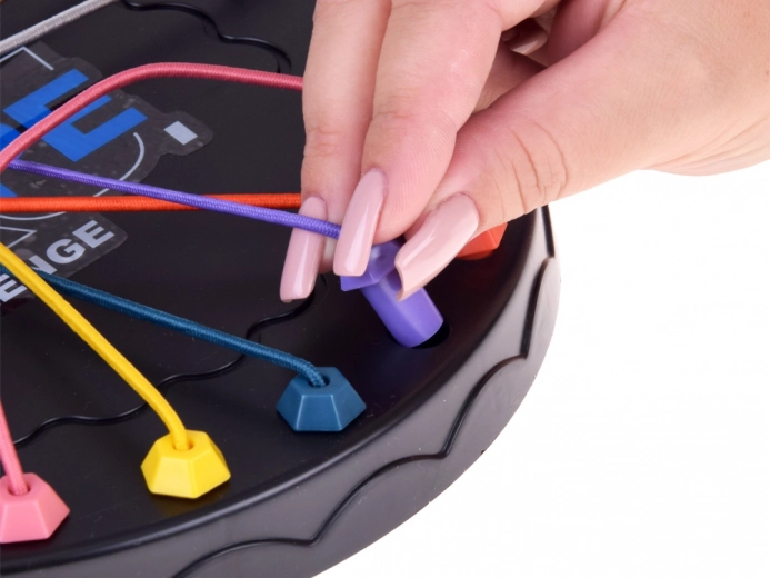 Manipulation intuitive des cordelettes colorées