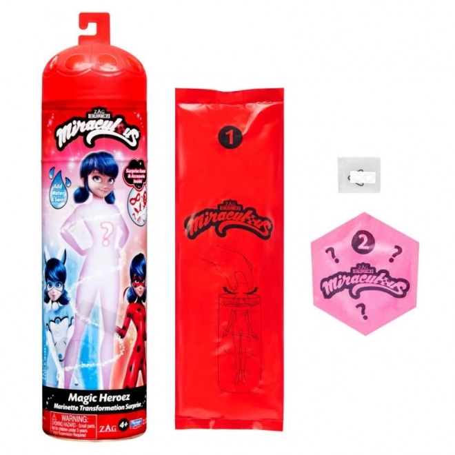Miraculous : Coccinelle et Chat Noir, Marinette se transformant, poupée