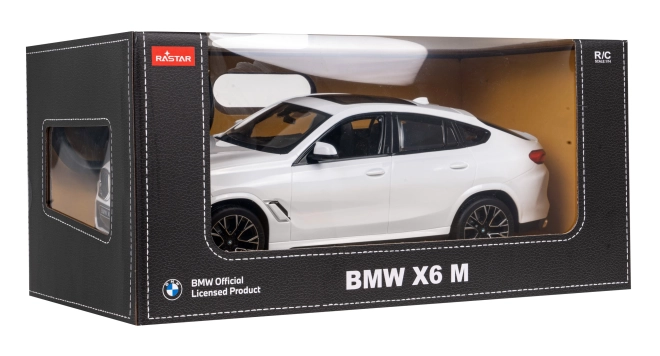R/C BMW X6 M 1:14 RASTAR – Blanc