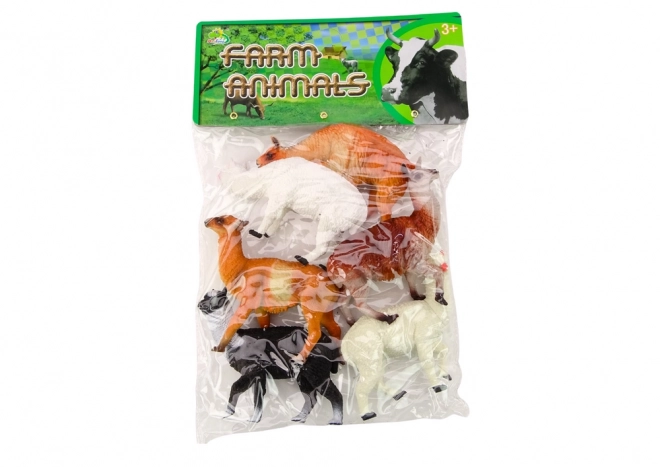 Set de Figurines Ferme Alpaga Lama 6 pcs. Mix