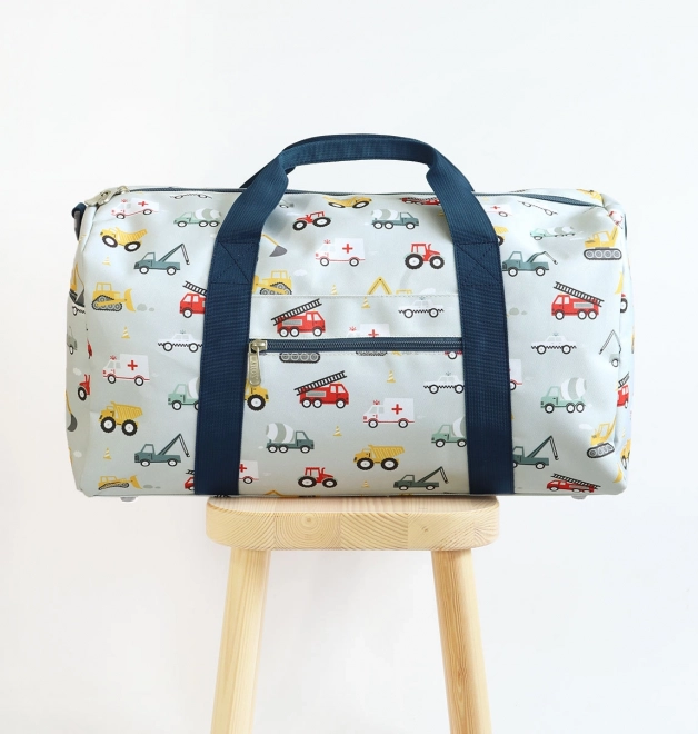 A Little Lovely Company Sac de voyage pour enfants – Véhicules