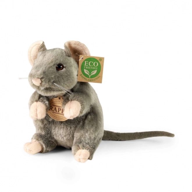 Rappa Souris en peluche assise 16 cm ECO-FRIENDLY