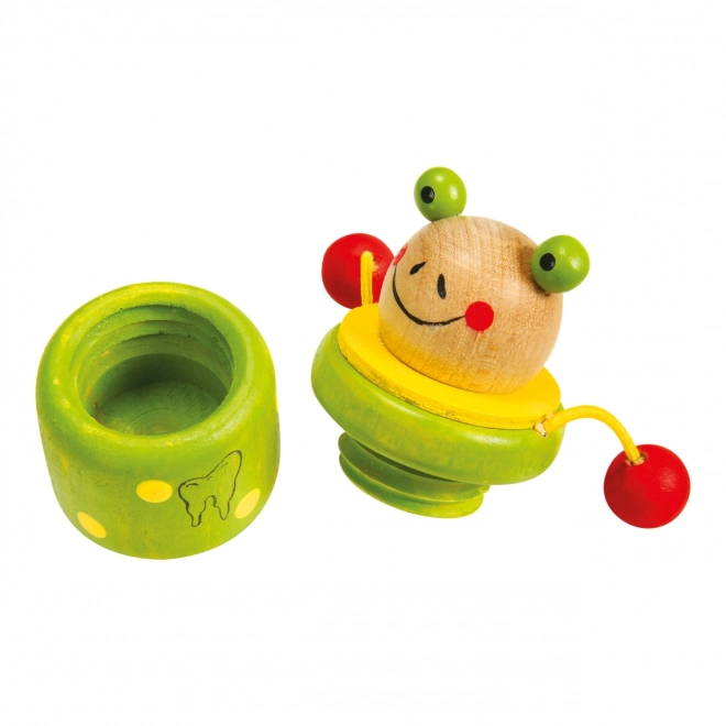 Boîtes en bois pour dents d'animaux 4 pcs