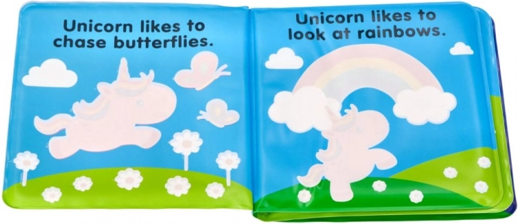Illustrations claires pleines de licornes