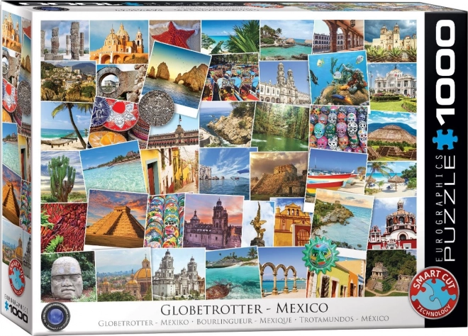 EUROGRAPHICS Puzzle Globetrotter - Mexique 1000 pièces