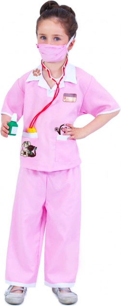 costume pour enfant vétérinaire avec impression tchèque, taille S