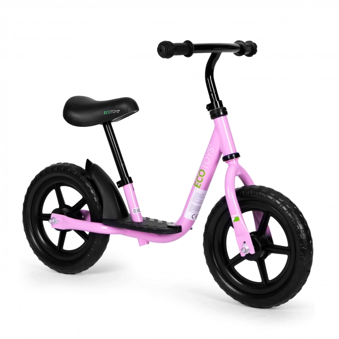 Draisienne pour enfants avec plateforme ECOTOYS rose