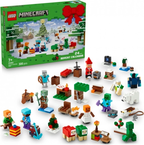 calendrier de l’avent LEGO Minecraft 2025