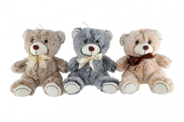 Ours en peluche avec un nœud