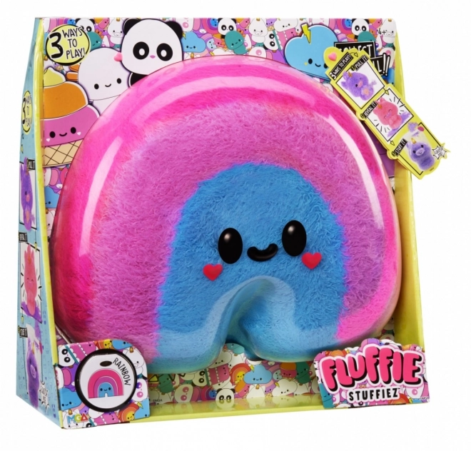 Fluffie Stuffiez Grand Doux - Arc-en-ciel