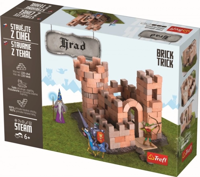 Jeu de construction château en briques Brick Trick