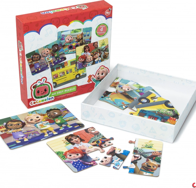 Puzzle pour enfants CoComelon – 4 images de 6 pièces