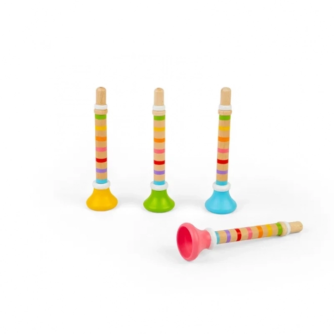 Trompette colorée pour enfants