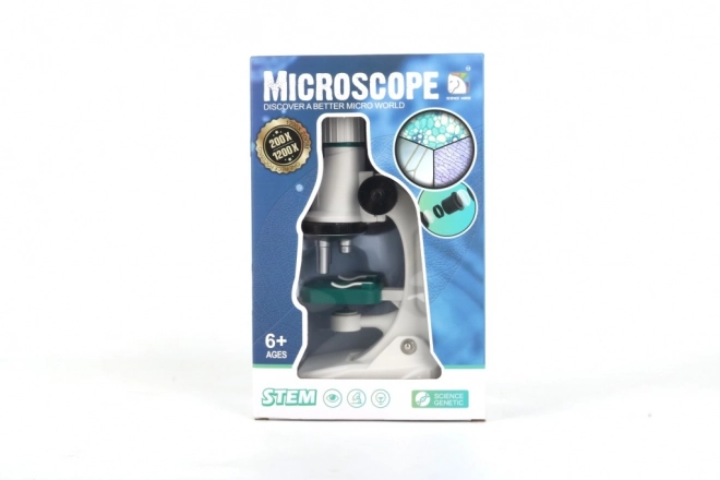Microscope pour enfants STEM avec agrandissement jusqu'à 1200x