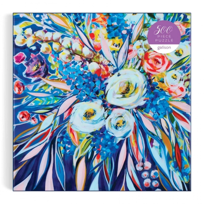 Puzzle Galison Fleurs artistiques 500 pièces