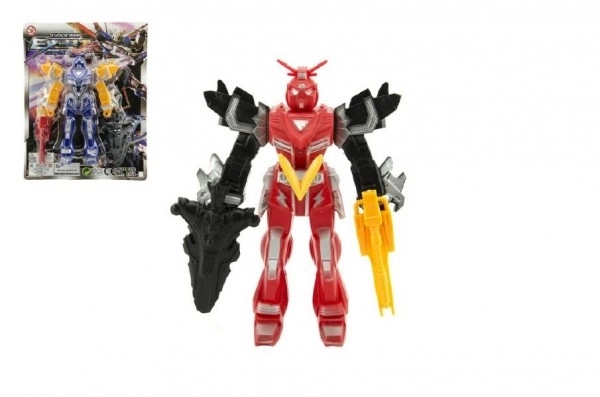 Figurine robotique guerrière 15 cm
