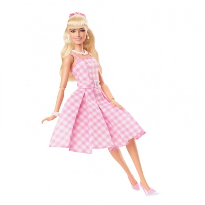 Poupée de film Barbie Margot Robbie en Barbie avec robe rose