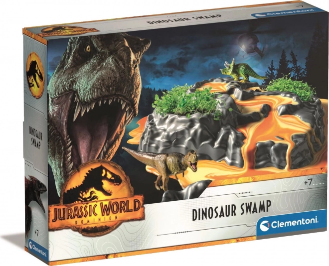 CLEMENTONI Science&Play: Monde Jurassique - Marais de Dinosaures