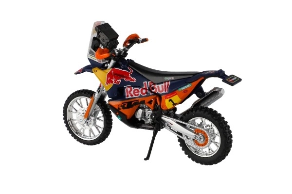 Modèle en métal moto BBURAGO RED BULL KTM Rallye Dakar 2019, 1:18