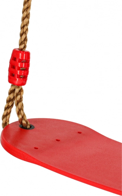 Balançoire de jardin pour enfants plate durable rouge