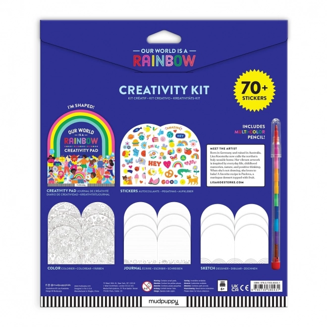 Kit créatif Notre monde arc-en-ciel