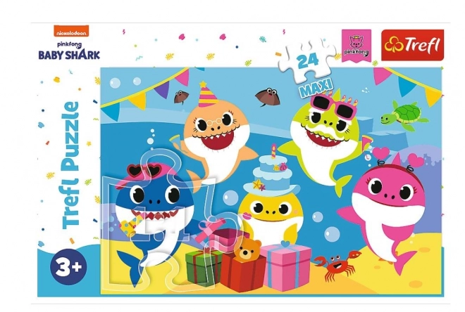 Puzzle 24 Maxi Jolly Bébé Requin