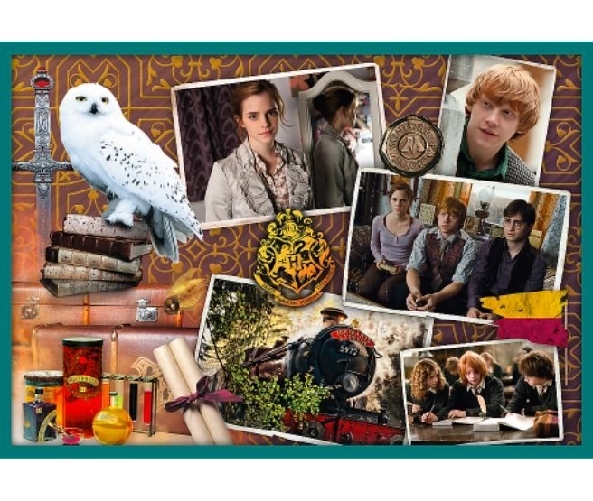 Puzzle Harry Potter - Dans le monde d'Harry Potter 10 en 1