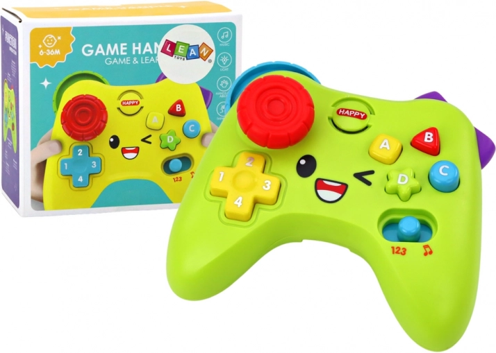Tapis de console interactif Lumières éducatives Sons Vert