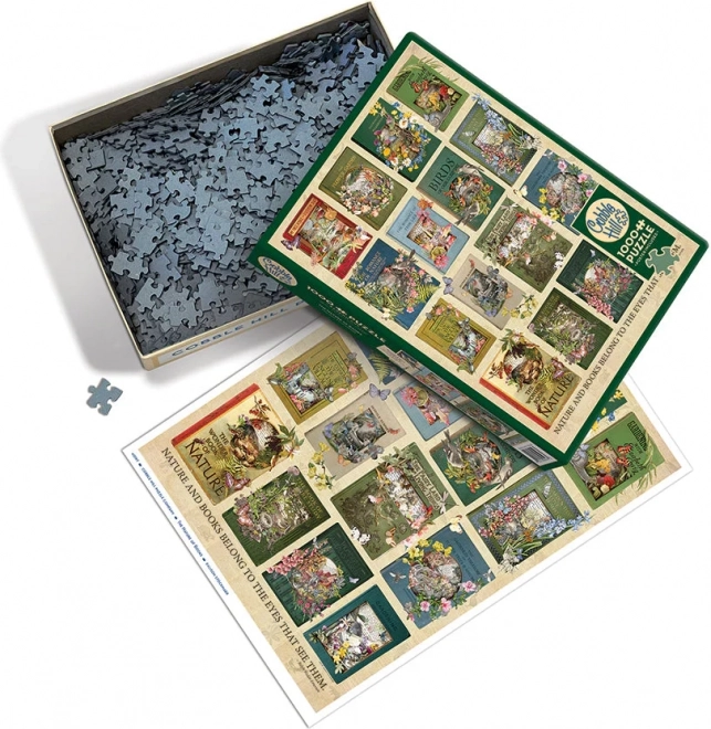 Puzzle COBBLE HILL Nature dans les livres 1000 pièces
