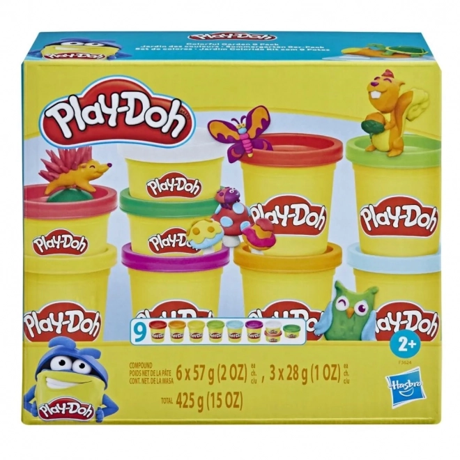 Jardin Coloré Play-Doh 9 Paquets F3624
